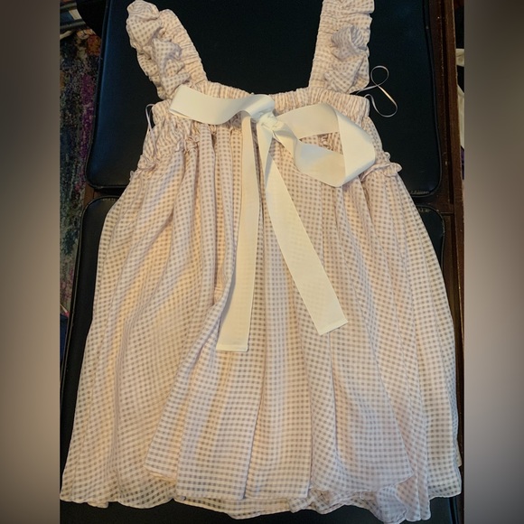 Lilac Purple Dress with Bow - Picture 2 of 3